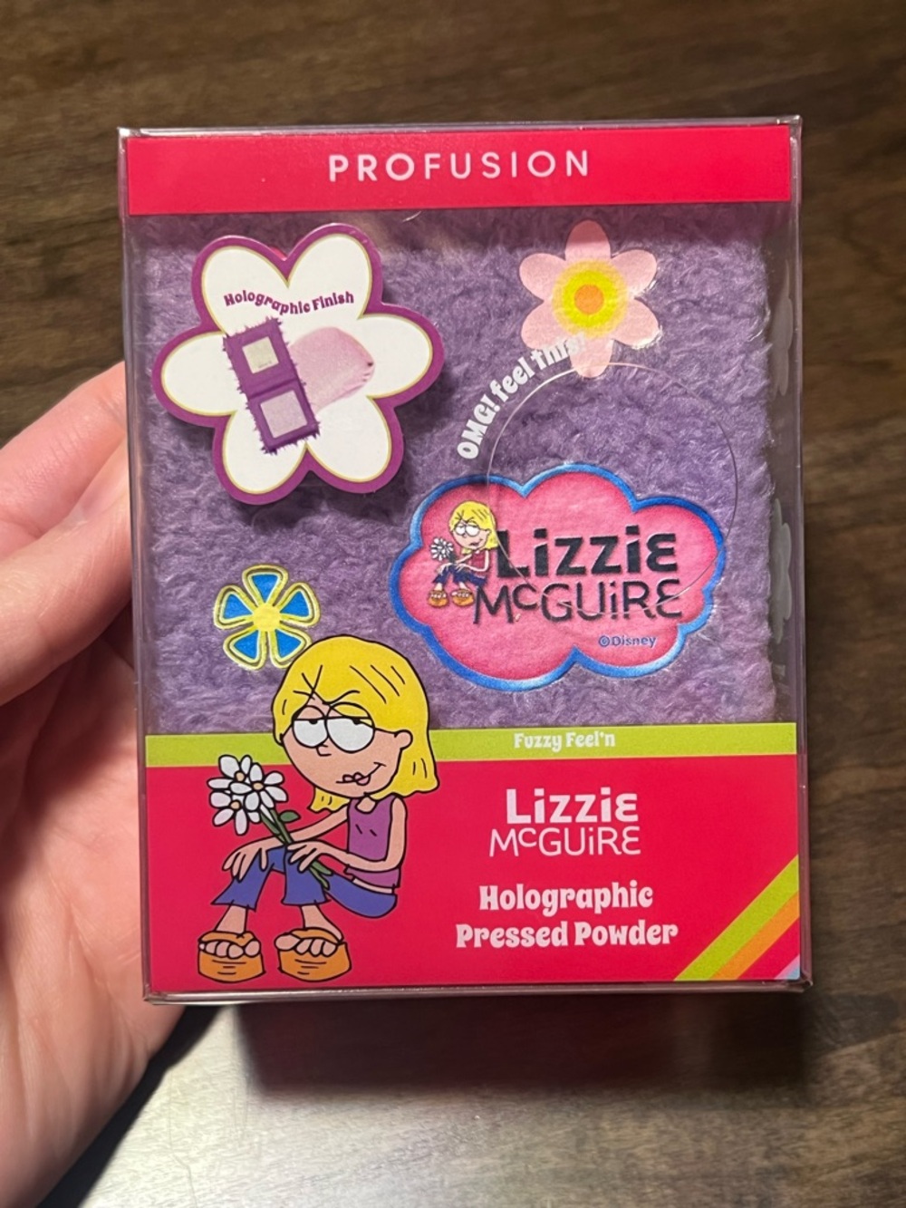 Lizzie McGuire Holographic Pressed Powder  Profusion Makeup NEW